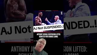 AJ has been unsuspended and cleared to fight Dubois shorts boxing news [upl. by Ulrike]