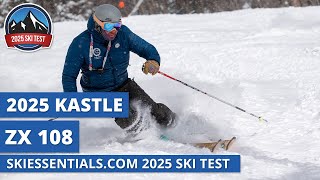 2025 Kastle ZX 108  SkiEssentialscom Ski Test Review [upl. by Jezabella]