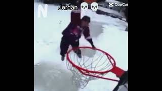 Jordan Free throw line Dunk Belike 💀 [upl. by Aynom408]