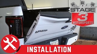 20152017 F150 DeeZee Tailgate Assist Install [upl. by Acemahs]