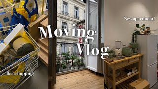 Moving vlog 2022 ep1  jemménage dans un 65m2 dinguerie 🪴📺 [upl. by Ashwell]