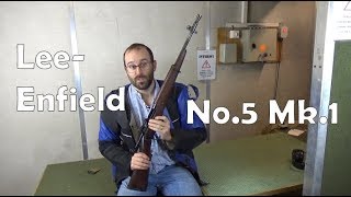 303 Lee Enfield Rifle No5 quotJungle Carbinequot [upl. by Allesiram]