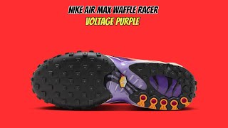 Nike Air Max Waffle Racer Voltage Purple [upl. by Oirifrop828]