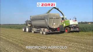 Rimorchio agricolo ribaltabile Zorzi [upl. by Allebram]