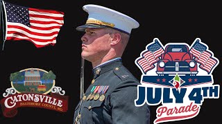 July 4th 2024 Parade Celebration LIVE  4th of July Parade  Catonsville Maryland [upl. by Oirottiv501]