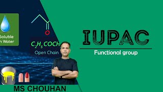 IUPAC  Functional Group  Animation  MSCHOUHAN [upl. by Swords]