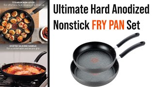 Nonstick Fry Pan Set Kitchen Frying Pans Skillets [upl. by Hector]