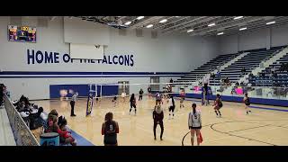 North Shore Varsity Volleyball vs Channelview Set 5 10182024 [upl. by Lindsy]