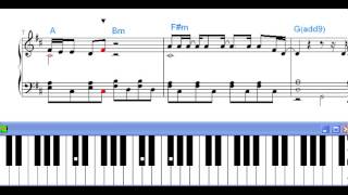 Partitura Piano Desde Cuando  Alejandro Sanz  demo [upl. by Lyman]