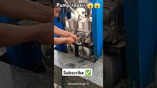 Pump repair short video ⛽😱😱😱😱😱😱😱😱trendingshorts petrolpump repairing reels videoviral shorts [upl. by Ynatil]