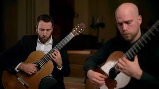 C Debussy Bruyères Steve Cowan and Adam Cicchillitti guitars [upl. by Drarehs585]