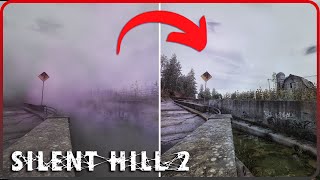 Silent Hill 2 Remake No Fog Comparison [upl. by Dulci]