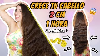 REMEDIO CASERO para CRECER EL CABELLO en SÓLO 1 HORA😱 Crece 2 cm [upl. by Sacrod]