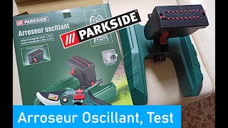 Arroseur Oscillant Parkside Présentation et Comparaison avec Gardena [upl. by Cheri183]