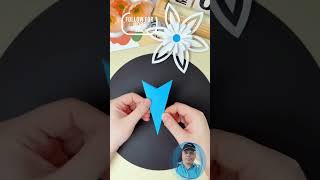 PAPER FLOWER DESIGN MUGKING TIPS [upl. by Mcnelly913]