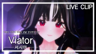 【서시아】 이별의 아침에 약속의 꽃을 장식하자 OST Viator COVER  Live Clip [upl. by Anekam319]