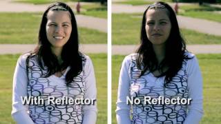 How to Shoot Video amp Photos Outside  Light Reflector [upl. by Ut]