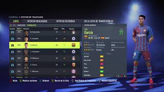 FIFA 22 MODO CARRERA  LAS MEJORES PROMESAS CON CARA REAL BBVA LIGUE 1 BUNDESLIGA PREMIER ETC [upl. by Adnyleb]