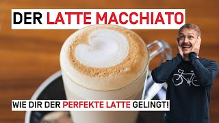 Was ist ein Latte Macchiato Herkunft und Zubereitung am Siebträger erklärt [upl. by Naesal]