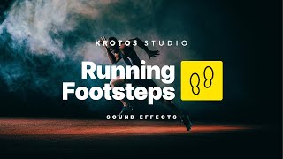 Running Footsteps Sound Effects  100 Royalty Free  No Copyright Strikes [upl. by Eoin]