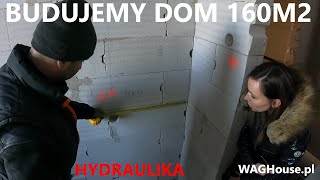 Budujemy DOM 160m2  NOWOCZESNA STODOĹA  Hydraulika [upl. by Soisanahta]