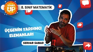 8Sınıf Matematik  Üçgenin Yardımcı Elemanları  LGS 2024 [upl. by Ahgem]