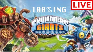 100ing Skylanders Giants LIVE PART 1 DJJO43 [upl. by Kauppi]