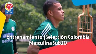 Entrenamiento  Selección Colombia Masculina Sub20  17 Noviembre 2024 [upl. by Hoeve]