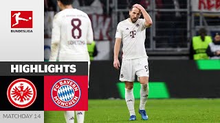 Frankfurt  FC Bayern 51  Highlights  MD 14 – Bundesliga 2324 [upl. by Hinkel993]