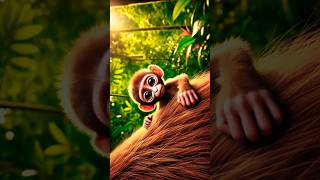 Monkey life Cycle  3d Animation Funny [upl. by Nihhi]