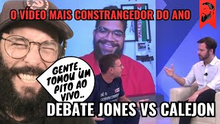 DEBATE JONES MANOEL X CESAR CALEJON NO ICL COM EDUARDO MOREIRA O VÍDEO MAIS CONSTRANGEDOR DO ANO [upl. by O'Doneven]