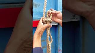 Practical Knotting Tips Cargo Cage Buckle Knot [upl. by Zolner]