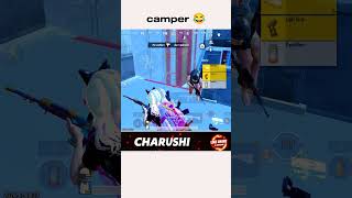 Campers  😂 Wait for CHARUSHIGAMING01 bgmi shortvideo shorts charushigaming [upl. by Nagad534]