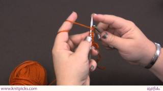 Provisional Cast On  Knitting Tutorial from Knit Picks [upl. by Horatio]