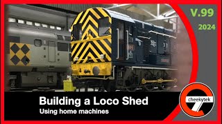 Building a Loco Shed [upl. by Gristede]