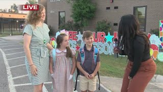 Vilonia School District welcoming students for first day of class [upl. by Ellak336]