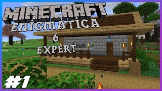 Enigmatica 6 Expert Ep1 A New Adventure [upl. by Ardnauqal]