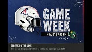 7 Arizona91 vs Baylor 56  KTTN  Week 12 [upl. by Kerat]