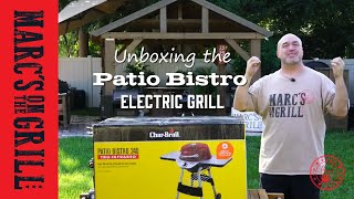 Unboxing Patio Bistro Electric Grill from CharBroil [upl. by Annunciata]