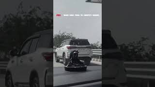 vw virtus gt chase on fortuner 200 top speed [upl. by Iolenta212]