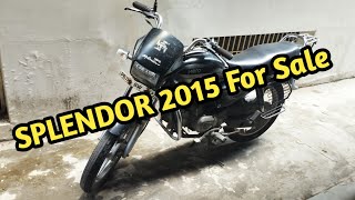 Splendor 2015 Model For Sale  Splendor plus price  Second hand Splendor  olx  Rate  bike dekho [upl. by Johannah546]