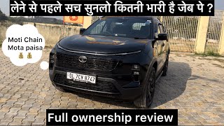 अब xuv700 का राज़ ख़त्म  New Safari Ownership review dark edition tata safari [upl. by Epilihp]