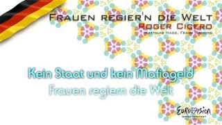 Roger Cicero  quotFrauen Regiern Die Weltquot Germany [upl. by Lirrad]