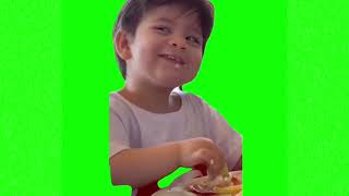 Kid smirking meme green screen [upl. by Ehcrop503]