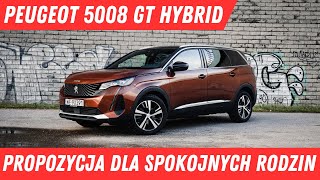 Peugeot 5008 Hybrid GT  TEST PL  Propozycja dla spokojnych rodzin [upl. by Abehshtab966]