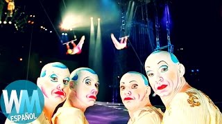 ¡Top 10 Espectáculos del CIRQUE DU SOLEIL [upl. by Amalita]