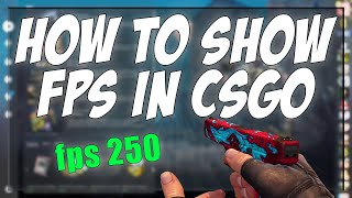 CSGO SHOW FPS COMMANDS [upl. by Eniamreg]