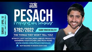 Pesach Preparation Seminar 57822022 [upl. by Mccandless]