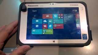 Panasonic ToughPad FZ M1 HandsOn [upl. by Oirretna]