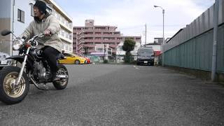 HONDA APE50 エイプ50 試乗 [upl. by Greff]